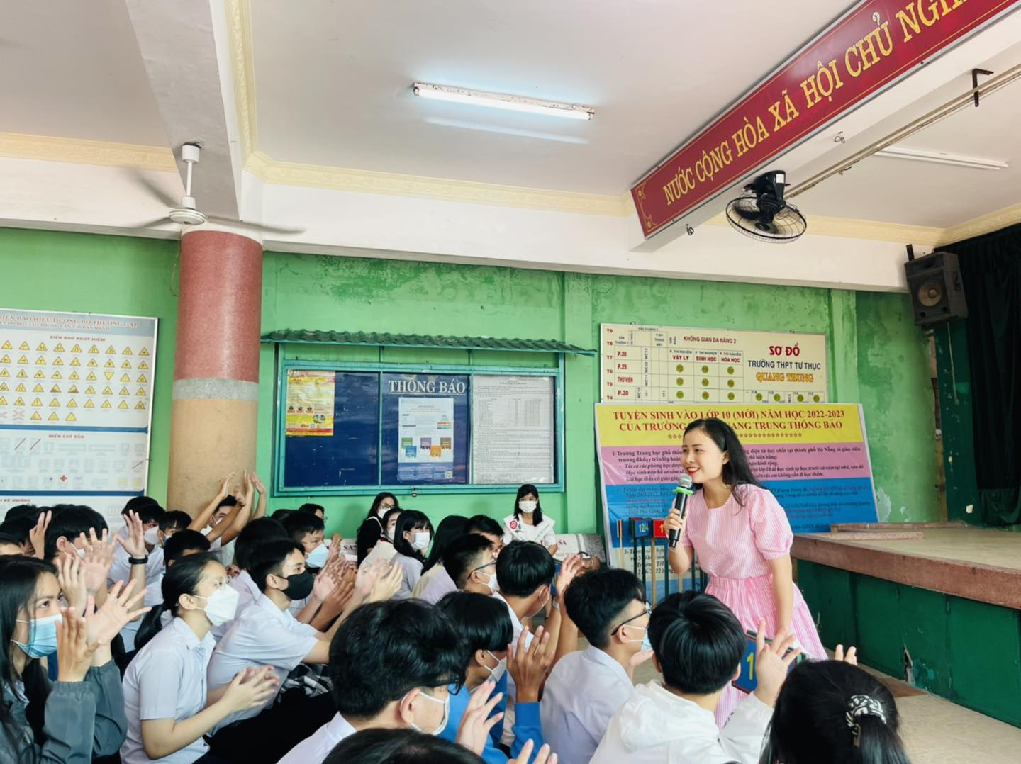 THPT Quang Trung với phương châm “Học sinh Quang Trung học làm người trước khi học chữ”