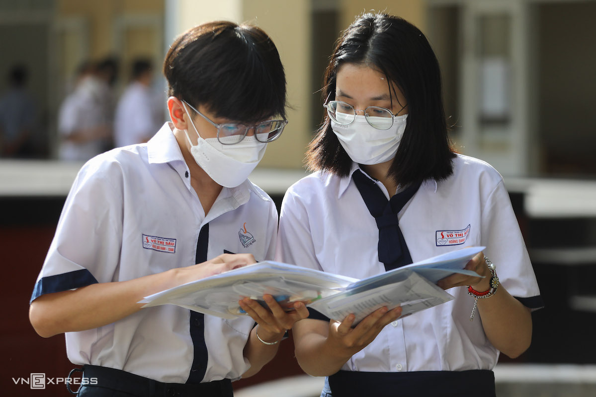 Hơn một triệu thí sinh đăng ký thi tốt nghiệp THPT 2023