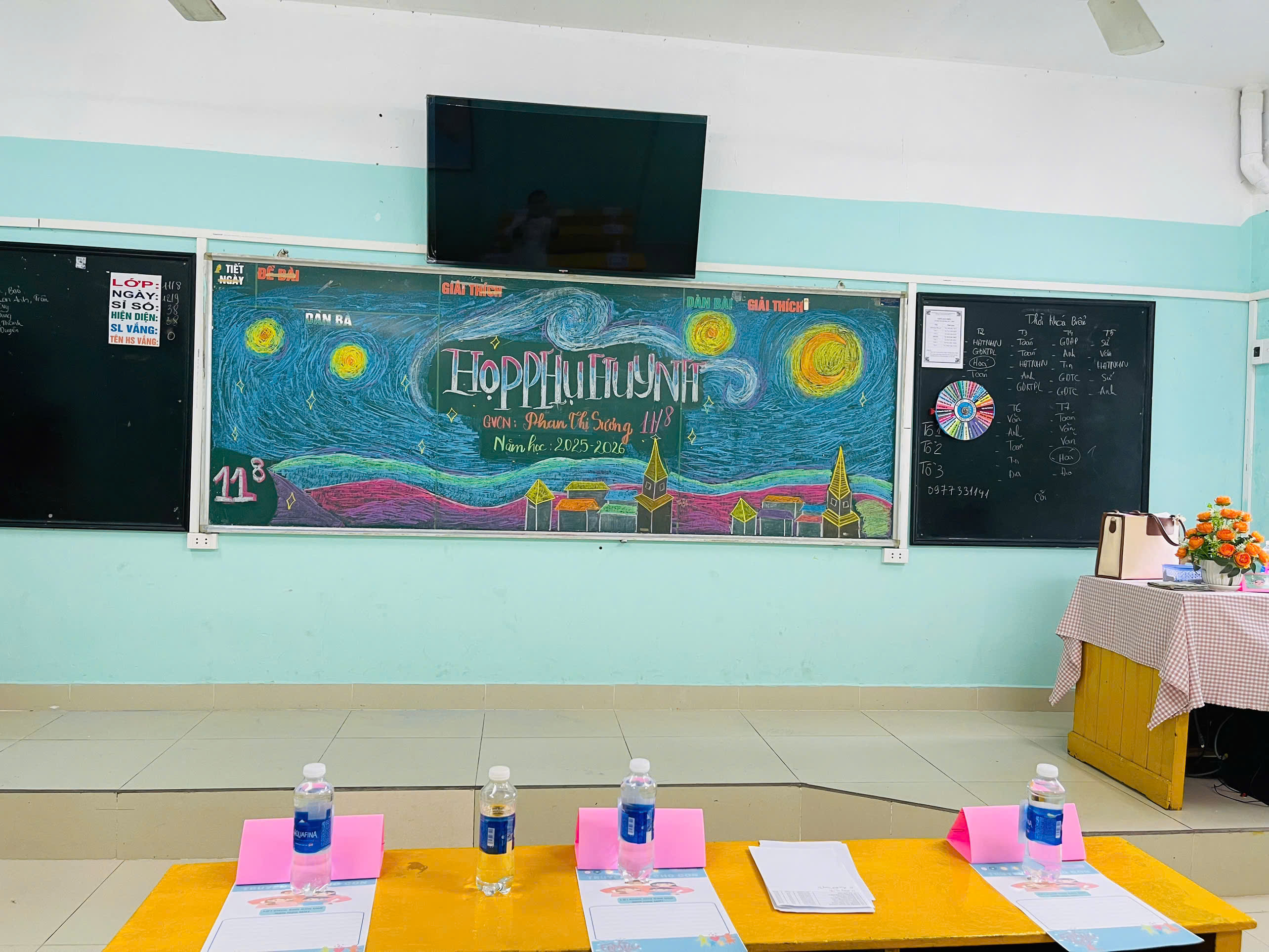 Họp phụ huynh đầu năm học 2025-2026