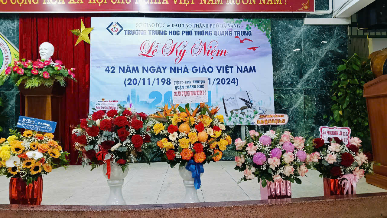 Kỷ niệm 42 năm ngày Nhà giáo Việt Nam