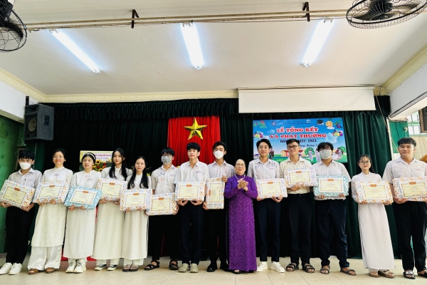 Lễ tổng kết và phát thưởng năm học 2022-2023